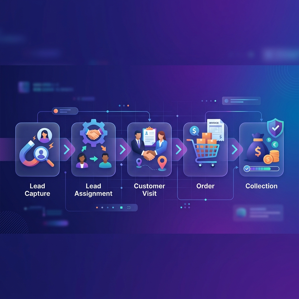 From Leads to Collections: How Salesnora Simplifies Every Stage of Your Sales Process